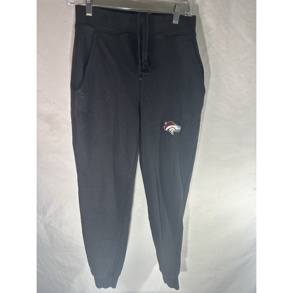 Holloway Denver Broncos Jogger Sweatpants Black Embroidered Logo‎ Small